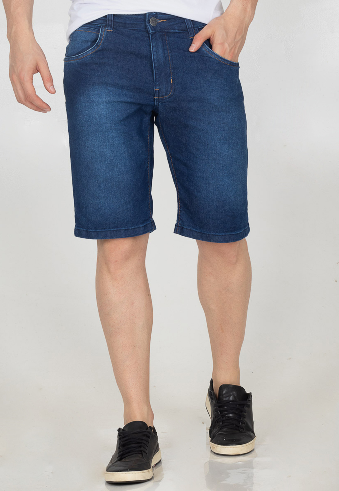 BERMUDA JEANS MASCULINA SLIM FOR BOYS