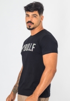 Camiseta Masculina Algodão Com Elastano Silk Metalizado