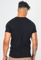 Camiseta Masculina Algodão Com Elastano Silk Metalizado