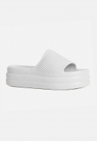 Chinelo Nuvem Slide Leve de Plataforma Feminino Eva Branco