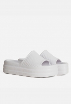 Chinelo Nuvem Slide Leve de Plataforma Feminino Eva Branco